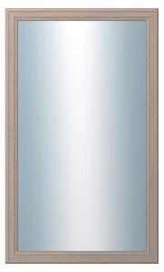DANTIK - Zrkadlo v rámu, rozmer s rámom 60x100 cm z lišty STEP hnedá (3020)