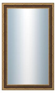 DANTIK - Zrkadlo v rámu, rozmer s rámom 60x100 cm z lišty KLASIK hnedá (3004)
