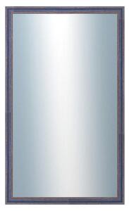 DANTIK - Zrkadlo v rámu, rozmer s rámom 60x100 cm z lišty LYON modrá (2668)