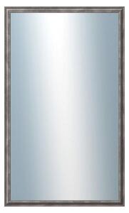 DANTIK - Zrkadlo v rámu, rozmer s rámom 60x100 cm z lišty TRITON cín (2146)