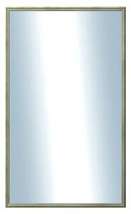 DANTIK - Zrkadlo v rámu, rozmer s rámom 60x100 cm z lišty Y-ka zelená linka (3126)