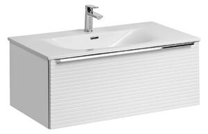 Kúpeľňová skrinka s umývadlom LEONARDO White U90/1 | 90 cm