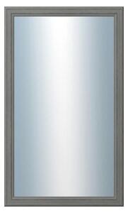 DANTIK - Zrkadlo v rámu, rozmer s rámom 60x100 cm z lišty STEP tmavošedá (3021)