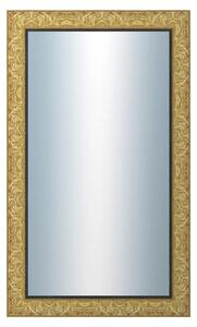 DANTIK - Zrkadlo v rámu, rozmer s rámom 60x100 cm z lišty PRAHA zlatá (2752)