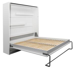Sklápacia posteľ Modern vertikálna - 160x200 cm - biely mat