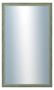 DANTIK - Zrkadlo v rámu, rozmer s rámom 60x100 cm z lišty LYON zelená (2706)