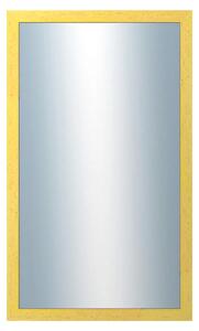 DANTIK - Zrkadlo v rámu, rozmer s rámom 60x100 cm z lišty RETRO žltá (2533)