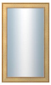 DANTIK - Zrkadlo v rámu, rozmer s rámom 60x100 cm z lišty TOOTH zlatá (2778)