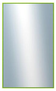 DANTIK - Zrkadlo v rámu, rozmer s rámom 60x100 cm z lišty NIELSEN zelená (7269207)