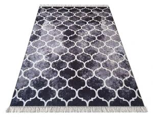 Luxusný vzorovaný koberec v škandinávskom štýle so strapcami Šírka: 160 cm | Dĺžka: 220 cm