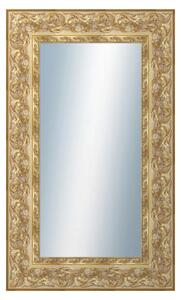 DANTIK - Zrkadlo v rámu, rozmer s rámom 60x100 cm z lišty KŘÍDLO ozdobné zlaté (2890)