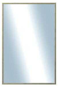 DANTIK - Zrkadlo v rámu, rozmer s rámom 60x120 cm z lišty Y-ka žltá linka (3127)