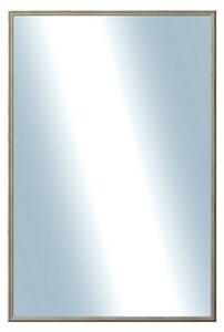 DANTIK - Zrkadlo v rámu, rozmer s rámom 60x120 cm z lišty Y-ka červená linka (3130)