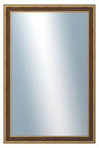 DANTIK - Zrkadlo v rámu, rozmer s rámom 60x120 cm z lišty KLASIK hnedá (3004)