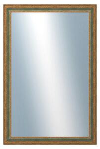 DANTIK - Zrkadlo v rámu, rozmer s rámom 60x120 cm z lišty HRAD zelená (3005)