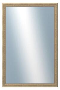 DANTIK - Zrkadlo v rámu, rozmer s rámom 60x120 cm z lišty KŘÍDLO malé zlaté patina (2774)