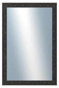 DANTIK - Zrkadlo v rámu, rozmer s rámom 60x120 cm z lišty PRAHA čierna (2753)