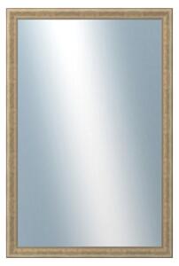 DANTIK - Zrkadlo v rámu, rozmer s rámom 60x120 cm z lišty KŘÍDLO malé strieborné patina (2775)
