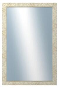 DANTIK - Zrkadlo v rámu, rozmer s rámom 60x120 cm z lišty PRAHA biela (2930)