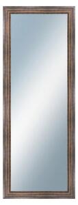 DANTIK - Zrkadlo v rámu, rozmer s rámom 60x160 cm z lišty TRITON široký meď (2951)