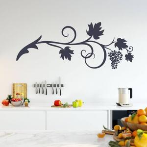 INSPIO-výroba darčekov a dekorácií - Nálepky na stenu do kuchyne - Hrozno