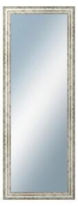 DANTIK - Zrkadlo v rámu, rozmer s rámom 60x160 cm z lišty TRITON široký strieborný (2950)
