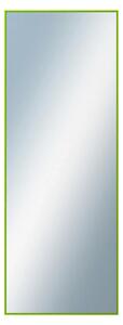DANTIK - Zrkadlo v rámu, rozmer s rámom 60x160 cm z lišty NIELSEN zelená (7269207)