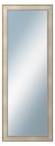 DANTIK - Zrkadlo v rámu, rozmer s rámom 60x160 cm z lišty TOOTH strieborná (2779)