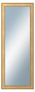 DANTIK - Zrkadlo v rámu, rozmer s rámom 60x160 cm z lišty TOOTH zlatá (2778)