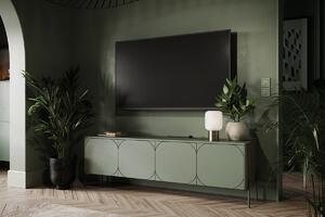 TV stolík Sonatia 200 cm - olivová