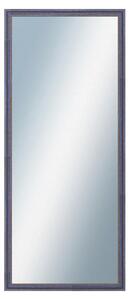 DANTIK - Zrkadlo v rámu, rozmer s rámom 60x140 cm z lišty LYON modrá (2668)