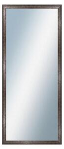 DANTIK - Zrkadlo v rámu, rozmer s rámom 60x140 cm z lišty NEVIS šedá (3053)
