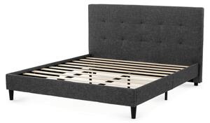 Manželská posteľ sivá 180x200 cm BED-M180 GREY2
