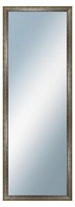 DANTIK - Zrkadlo v rámu, rozmer s rámom 50x140 cm z lišty NEVIS zelená (3054)