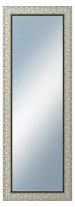 DANTIK - Zrkadlo v rámu, rozmer s rámom 50x140 cm z lišty PRAHA strieborná (2751)