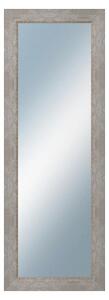 DANTIK - Zrkadlo v rámu, rozmer s rámom 50x140 cm z lišty TOMAS biela veľká (3032)