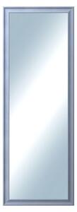 DANTIK - Zrkadlo v rámu, rozmer s rámom 50x140 cm z lišty KOSTELNÍ malá modrá (3166)