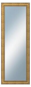 DANTIK - Zrkadlo v rámu, rozmer s rámom 50x140 cm z lišty KLASIK zlatá (2824)