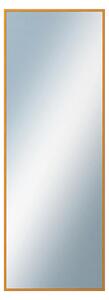 DANTIK - Zrkadlo v rámu, rozmer s rámom 50x140 cm z lišty Hliník oranžová (7269217)
