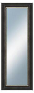 DANTIK - Zrkadlo v rámu, rozmer s rámom 50x140 cm z lišty GREECE čierna (2641)