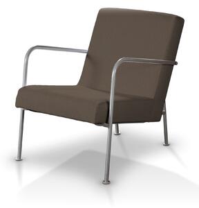 Poťah na kreslo Ikea PS farba produktu hnedá látka zapletaná