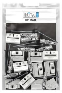 UpRail_bily_instal_set_3m | Instalační set BÍLÝ (UP-Rail)