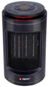 Alpina Ventilátor s výhrevným telesom 600/1200W/230V čierna P5931 + záruka 3 roky zadarmo
