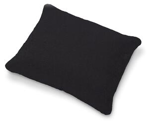 Poťah na vankúš Karlstad 58x48cm farba produktu čierna látka zapletaná