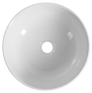 Sapho EMMI keramické umývadlo na dosku, Ø 33cm, biela