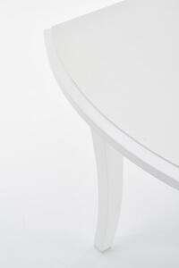 Rozkladací jedálenský stôl Fryderyk 160/240 - biela