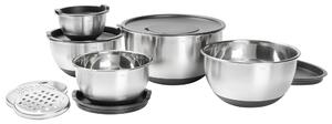 SADA MÍS, kov, plast, 8-dielne Homeware Profession. - Misky & misy