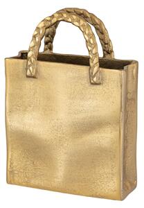 VÁZA, kov, 26 cm Ambia Home - Vázy