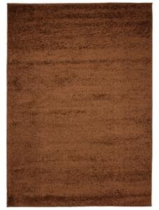 Kusový koberec Shaggy Parba hnedý 120x170cm