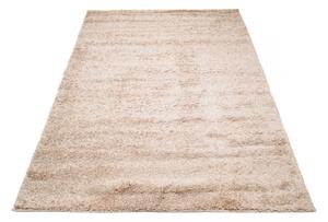 Kusový koberec Shaggy Parba béžový 140x200cm